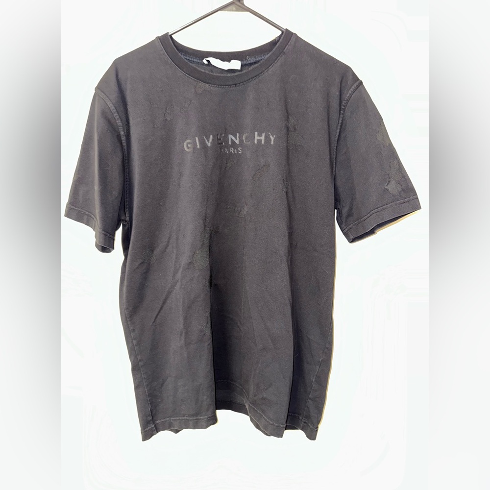 Givenchy Charcoal Short Sleeve Tee